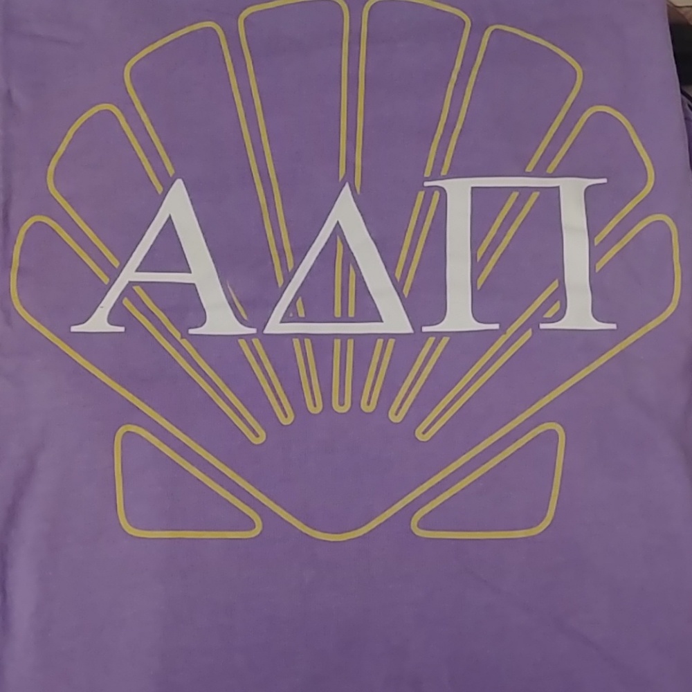 ADPi/ Alpha Delta Pi purple tshirt